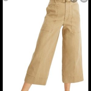 Madewell Utility Crop Wide Leg Pants